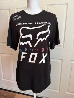 Fox Black Graphic Tee TruDri